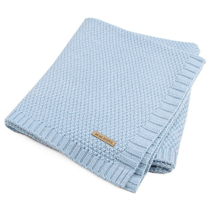 Knitted Baby + Toddler Blanket  ll Soft + Chic
